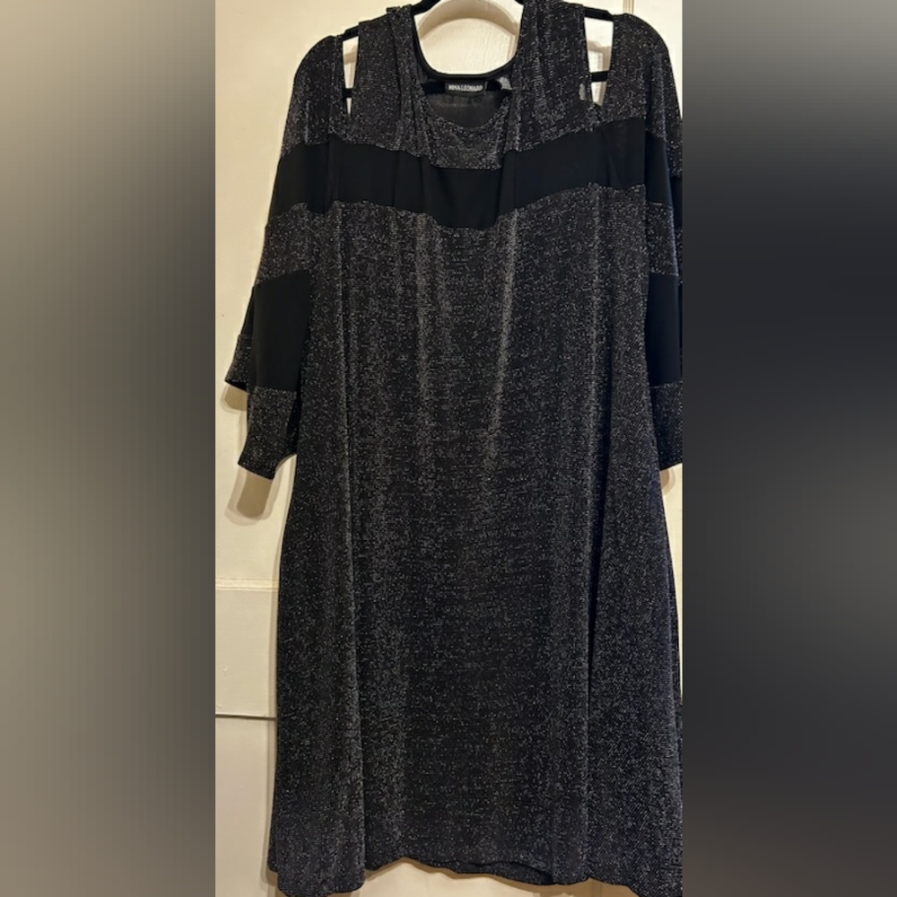 Black and Silver dress